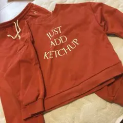 catchup ケチャップ スエット 上下 セットアップ