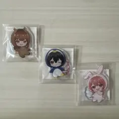 カラフルピーチのゆあんくん、えとさん、のあさん　東武動物公園　アクスタ