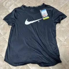 Nike DRI-FIT ブラック ランニングトップス M