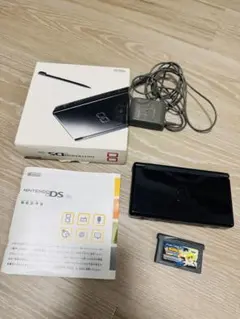 【人気】ニンテンドーDS Lite ブラック 本体 ACアダプター付