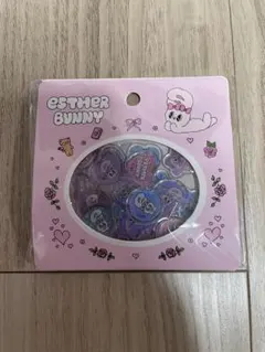 おはじき風シール エスターバニー ピンク