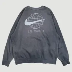 NIKE Air Force 1 フェードロゴスウェット ブラックXXLサイズ