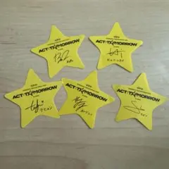 ACT: TOMORROW サイン入り 星