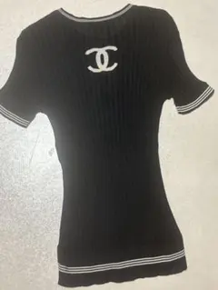 未使用タグ付 CHANEL貴重 デカココマーク タンクトップ フランス製