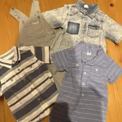 sale babygap h&m oldnavy シャツ 4点セット まとめ売り