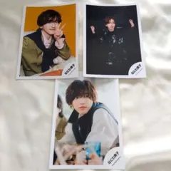 ♡なにわ男子　道枝駿佑　公式写真　３枚　まとめ売り♡