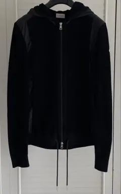 MONCLER モンクレール パーカー　ニットパーカー ブラック