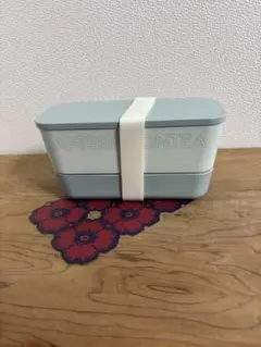 未使用　Afternoon TeaLIVINGランチBOX2段グリーンのサムネイル