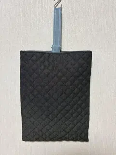 ハンドメイド　シューズバッグ　デニムキルト