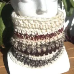 ★一点物★ハンドメイド　おうちでも使えるネックウォーマー　ミニマフラー