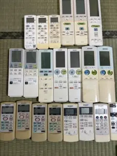 123個以上　まとめ売り　エアコンリモコン　動作未確認　ジャンク 123個以上 まとめ売り エアコンリモコン 動作未確認 ジャンク - メルカリ