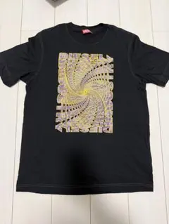 DIESEL Tシャツ ブラック グラフィックのサムネイル