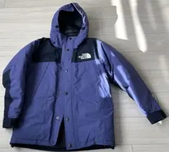 マウンテンダウンジャケット パープル×ネイビー