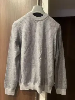 BOSS クルーネック ニット セーター グレーのサムネイル
