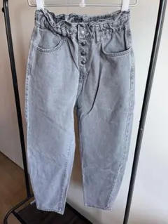 ZARA グレー デニムパンツ EUR34