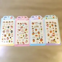 クレヨンしんちゃん ぷくぷくシール 3Dステッカー 立体シール 3Dシール 硬い