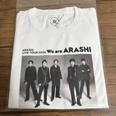新品・未使用】ARASHI LIVE TOUR 2026 嵐 Tシャツ - メルカリ