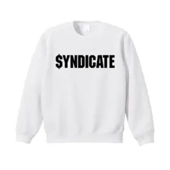 新品未使用★ライムシンジケート★ロゴクルーネック★ホワイトM