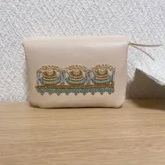 近沢レース 近澤レース パンケーキ ポーチ コインケース 財布