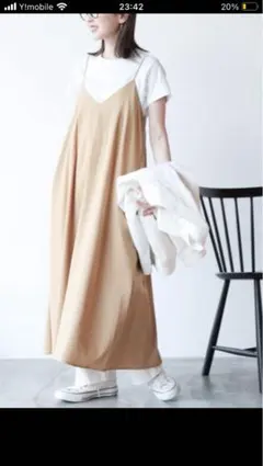 AMERICAN HOLIC ワンピース 丈違いキャミワンピース レディース　M