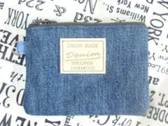 デニムリメイクポーチ　№　1686