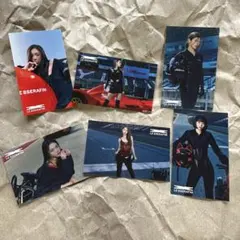 LE SSERAFIM FEARLESS ユニバ特典 ステッカー