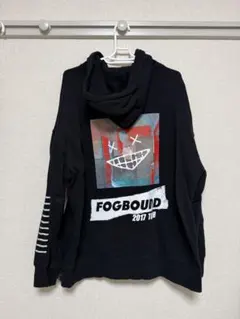 FOGBOUND 2017 TOUR Lサイズ ブラックジップフーディ 米津玄師 FOGBOUND BOOT パーカー 2017 TOUR - メルカリ
