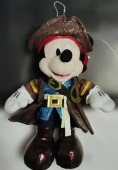 ミッキーディズニー ぬいぐるみバッジ Disney ぬいぐるみぬいば　廃盤　レア レア パイレーツサマー2020 ミッキーマウス ぬいぐるみ バッジ Disney