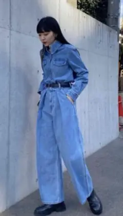 THROW by SLY WASHED DENIM シャツ