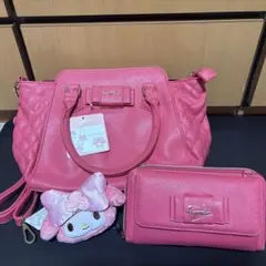 リズメロ しまむら コラボ マイメロ LIZLISA ハンドバッグ ぬいぐるみ