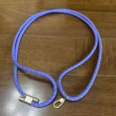 紫色ナイロンショルダーストラップ ゴールド金具