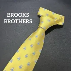 ロゴ柄.大人気【BROOKS BROTHERS】ブランドネクタイ　bbs273