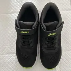 asics キッズ スニーカー ブラックのサムネイル
