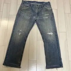 Lee W33 リーライダース　98212 デニム　ダメージ