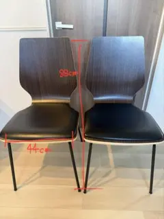 アサヒファニチュア（Asahi Furniture） ヴィンテージ椅子 破れ有