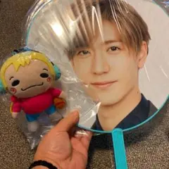 Hey!Say!JUMP9ぷうゆうじっくマスコット中島裕翔団扇セット