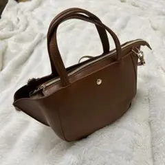ブラウン ショルダーバッグ バッグ 茶色 春