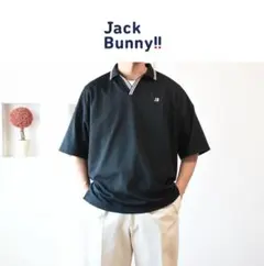 Jack Bunny!!（ジャックバニー）スキッパー仕様・ナンバリングポロシャツのサムネイル