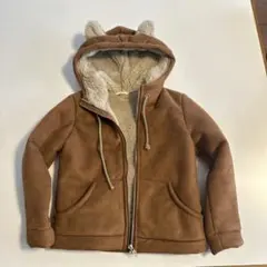 TALC ボア　コート　クマ耳　タルクマ　ムートン風　キッズ　こどもビームス