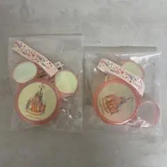 【東京ディズニーリゾート40周年】スーベニアスナックケース　2個セット