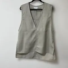 CIAOPANIC TYPY Vネック ベスト ジレ ベージュのサムネイル