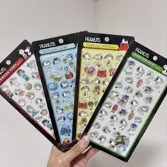 スヌーピー ボンボンドロップシール 4種セット