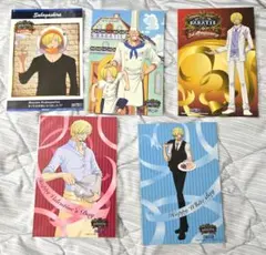 ワンピース サンジ バラティエ記念 ポストカード 5枚セット 限定品 希少品