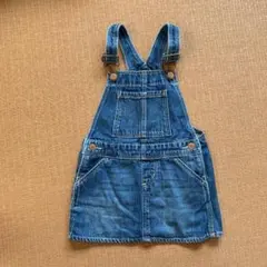 値下げ❣️美品／babyGap(ベビーギャップ)デニムジャンパースカート90-95