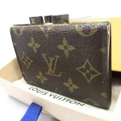 ルイヴィトン モノグラム ガマ口 コインパース　コインケース 小銭入れ