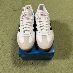 adidas　samba　classic　白