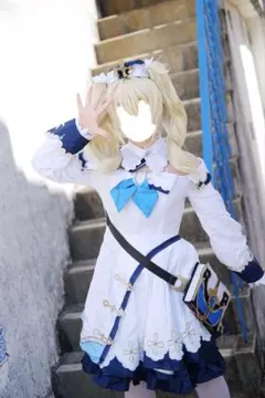 原神 バーバラ コスプレ衣装＋ウィッグ 三分妄想製 Lサイズ - メルカリ