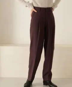 KBF ワンタックスリムテーパードパンツ サイズ38