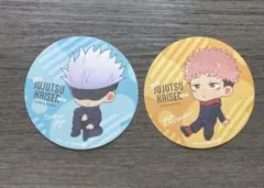 呪術廻戦カフェ コースター　五条悟　虎杖悠仁