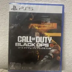 新品未開封【PS5】コールオブデューティ ブラックオプス6